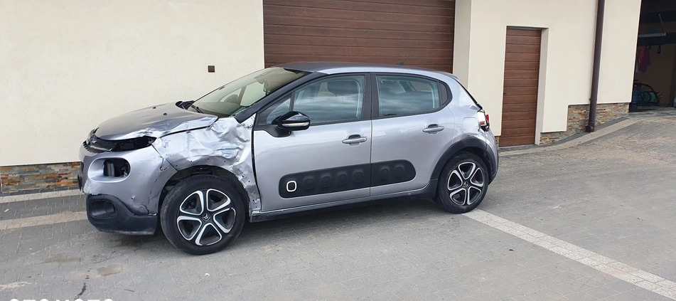 Citroen C3 cena 17900 przebieg: 46000, rok produkcji 2018 z Gniewkowo małe 106